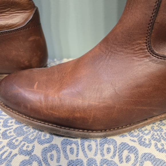 Frye Women's Brown Heeled Boots - Picture 13 of 16